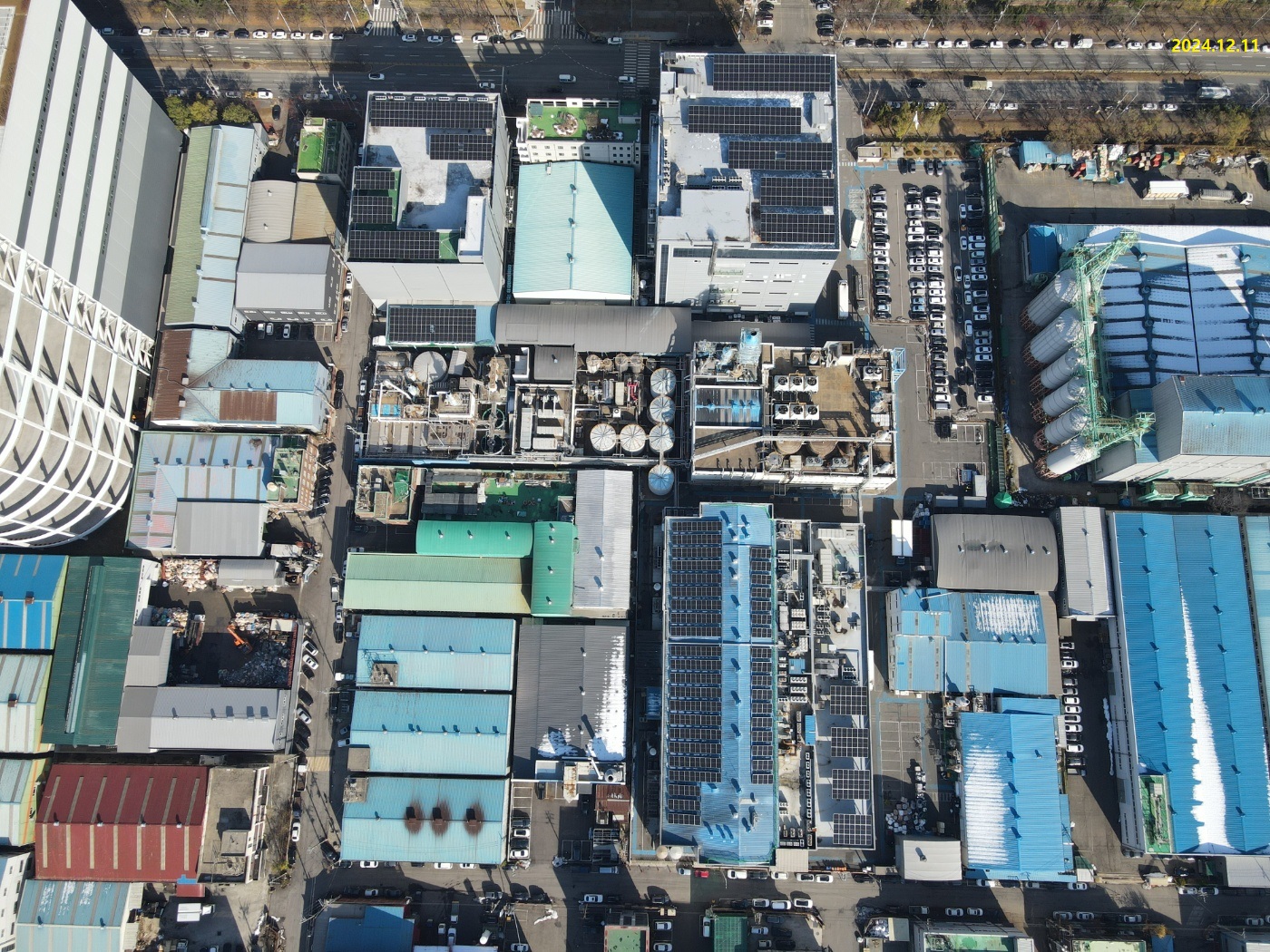 주식회사 조흥 지붕 태양광발전소 현장 사진 3
